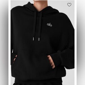 ALO Accolade Hoodie XXS in black